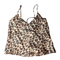 SAY#276 Bold Y2K Leopard Print Cami Top – Fierce &..