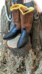 MV324# Stivali da cowboy vintage di miglior qualit..