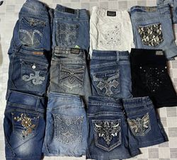 ALMOST FAMOUS AND OTHER MIX BRANDS SKIRTS (ID 1292..
