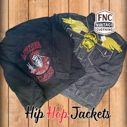 Hip Hop Denim Jackets (fnc:hp-1)