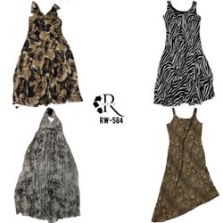 Y2K Tierdruck Sommerkleider (RW-584)