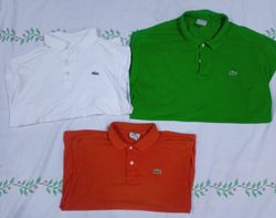 T-shirt con colletto Lacoste