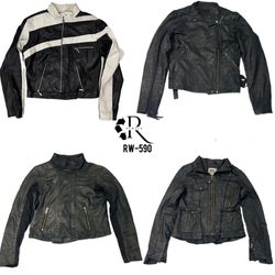 Y2K IT Girl Leather Jackets (RW-590)