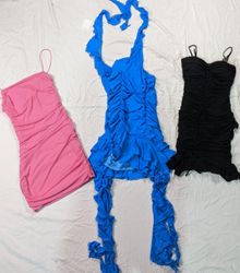 Klassisches Blumen Kleid