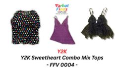 Y2K Sweetheart Combo Mix Tops - FFV 0004