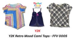 Y2K Retro Mood Cami Tops - FFV 0005