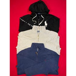 Ralph lauren quarter zip and full zip