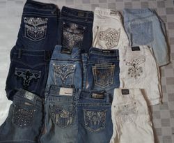 VIRGOSS E OUTRAS MARCAS MIX MINI SHORTS (MD 1224)