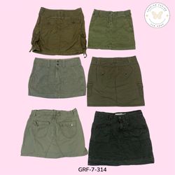 Gonna utilitaria verde da donna – Essenziale per s..
