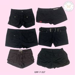 Shorts Mini Cargo Fast Fashion – Nero Look Utility..
