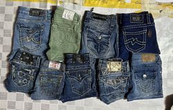 MISS ME  AND OTHER MIX BRANDS MINI SHORTS  (ID 130..