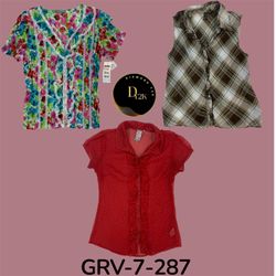 Short Sleeve Blouse – Real Vintage Y2K Style (GRV-..