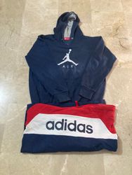 Nike and adidas’s sweatshirt