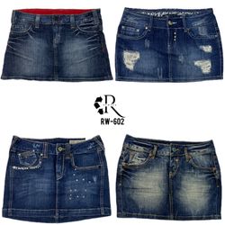 Gonne Mini in Denim Y2K Paris Hilton (RW-602)