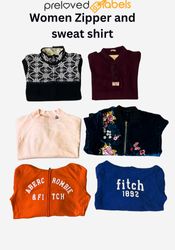 Y2K Mélange de Marque Femmes Zipper & Sw..