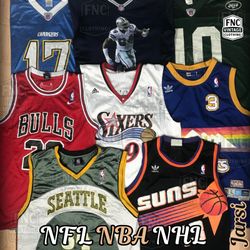 NFL, NHL, NBA offizielle Trikots (fnc:536)
