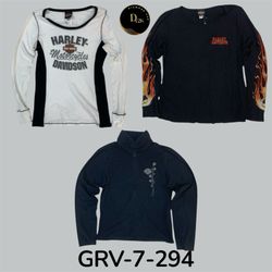 Camisa de manga longa Harley Davidson (GRV-7-294)
