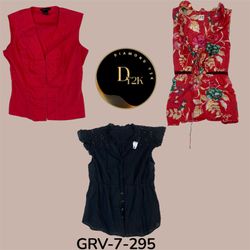 Blusa de algodão Mix (GRV-7-295)