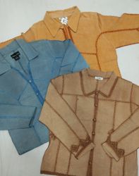 CR4665 Y2k veste en suédine