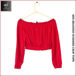 MIX BRANDED SUMMER CROPS TOPS (BUNDLE 1)