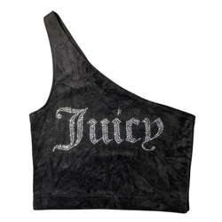 SAY#282 Iconic Y2K Juicy Couture One-Shoulder Crop..