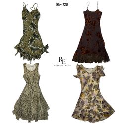 Vestidos de Verão Boho Fairycore Y2K (RE-1720)