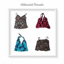 Y2K Branded Cami Tops (MT-002)