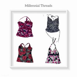 Y2K Printed Camis (MT-003)