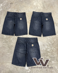 Carhartt Rework Style Black Jorts - #02825