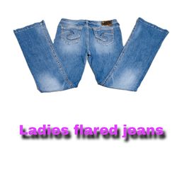 Ladies flared jeans