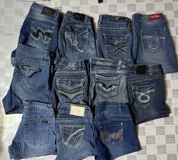 ANGELS AND OTHER MIX BRANDS MINI SHORTS (ID 1295)
