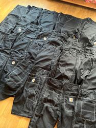 Shorts en jean style rework Carhartt