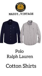 Camisas de algodão Polo Ralph Lauren