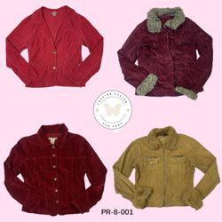 Fast Fashion Mixed Corduroy Jacket – Casual Street..