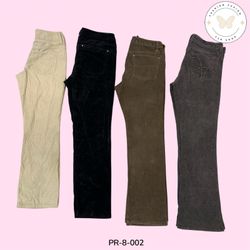 Mixed Corduroy Pants – Casual Streetwear Fit (PR-8..