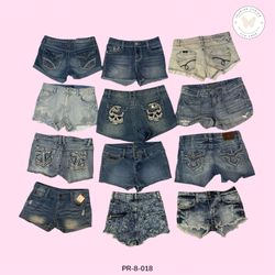 Shorts Mini de Denim com Patches Altos – Urban Vib..