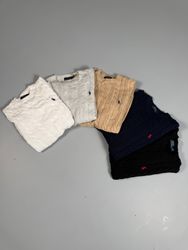 Polo Ralph Lauren lavorato a maglia a treccia