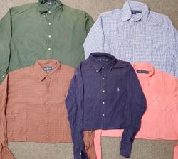 Ralph Lauren upcycelte Cropped Tops