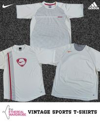 Vintage Sports T-shirts/Jerseys Including Nike, Ad..