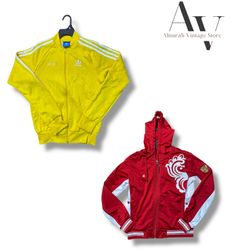 Mixed brand trackjackets