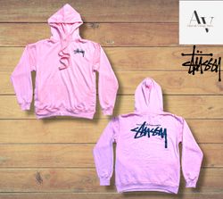 Stussy rework style fleece hoodies