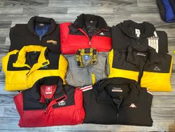 Adidas and kappa puffer jacket