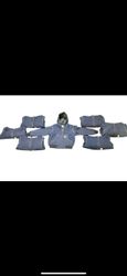 Chaqueta con capucha de jeans estilo Rework Carhar..