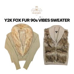 Y2K Fox For Stylish knitwear