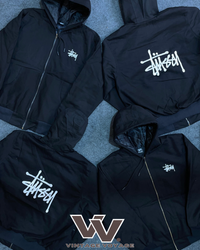 Stussy Rework Style Sweatshirts à Capuche Zippées ..