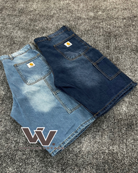 Carhartt Estilo Rework Bermuda Jeans Oversized - #..