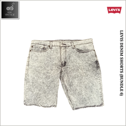 SHORTS DE DENIM LEVIS (PAQUETE DE 6)