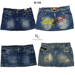 Jupes mini en denim Y2K IT Girl (RE-1726)