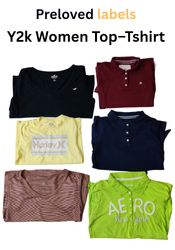 Y2K Branded Women’s Top & T-Shirt Bundle—Wcv: 344