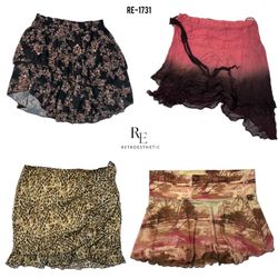 Y2K Pretty Girl Summer Mix Mini Skirts (RE-1731)